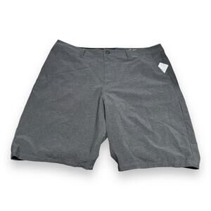 Volcom Mens Shorts Sz 38 Surf & Turf‎ 2-Way Stretch Gray NEW Long